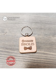 Raktų pakabukas „Geriausias BROLIS "